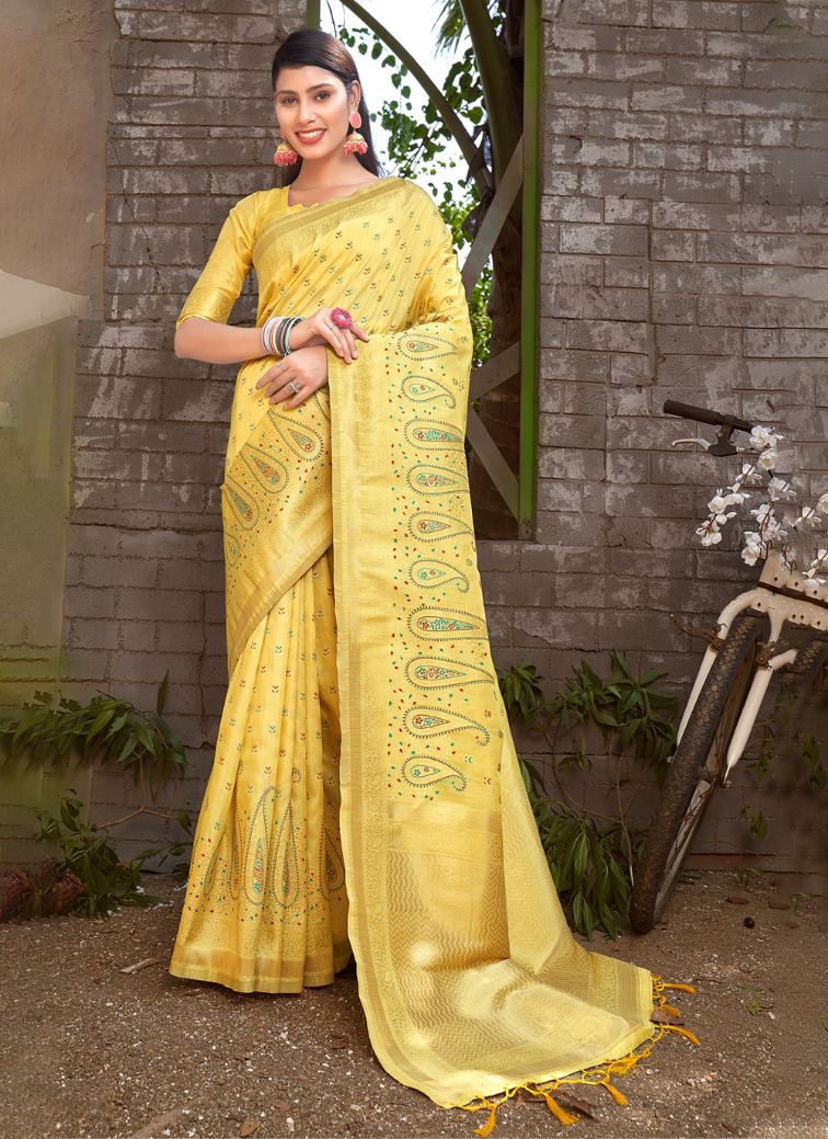 Bunawat Jalsa Banarasi Silk Sarees Catalog
